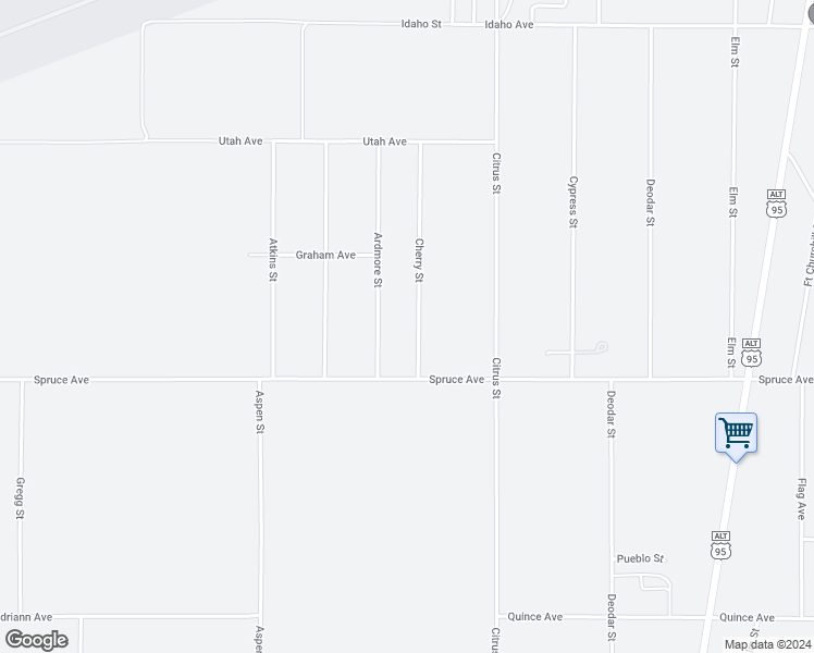 map of restaurants, bars, coffee shops, grocery stores, and more near 3901 Cherry Street in Silver Springs