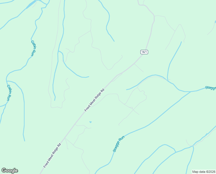 map of restaurants, bars, coffee shops, grocery stores, and more near 1375 Fried Meat Ridge Road in Keyser