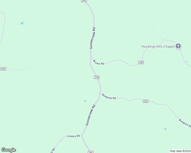 map of restaurants, bars, coffee shops, grocery stores, and more near 23600-23896 Co Road 249 in South Bloomingville