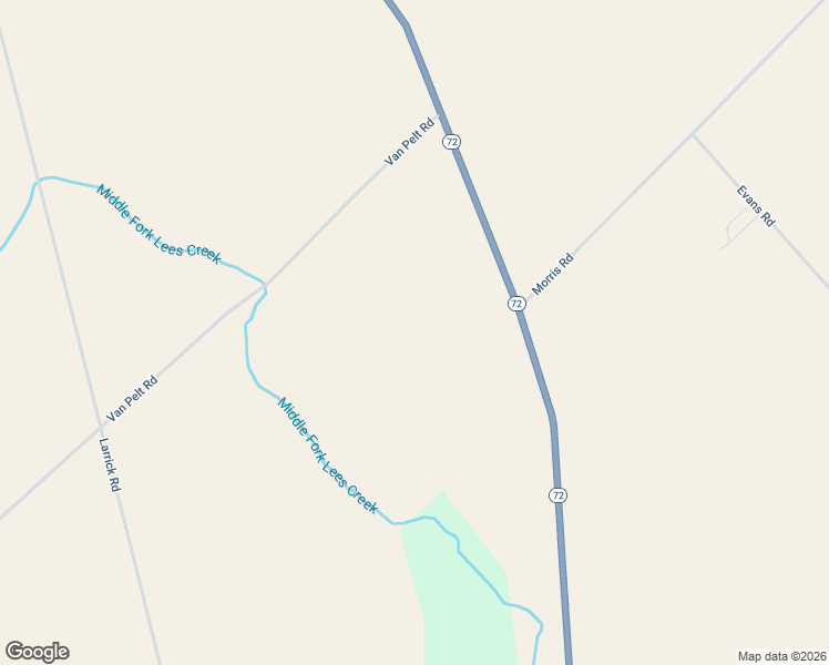 map of restaurants, bars, coffee shops, grocery stores, and more near 7416 Ohio 72 in Leesburg