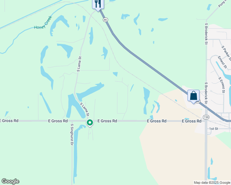 map of restaurants, bars, coffee shops, grocery stores, and more near 6051 South Sandstone Street in Terre Haute