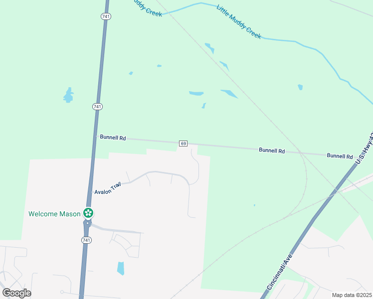 map of restaurants, bars, coffee shops, grocery stores, and more near 3053 Falcon Ridge Drive in Lebanon