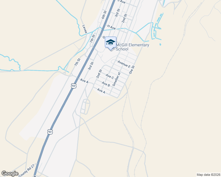 map of restaurants, bars, coffee shops, grocery stores, and more near 13 Avenue B in Ely