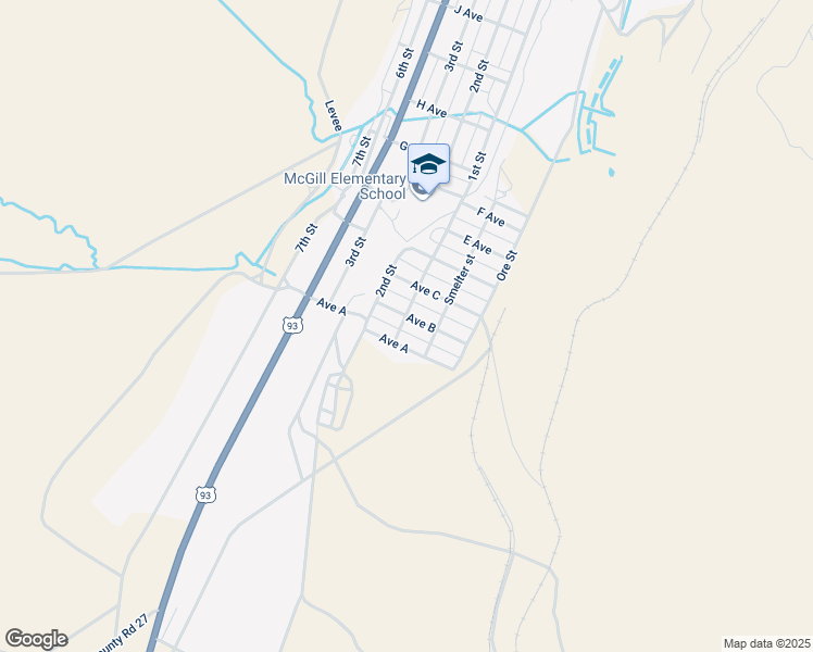 map of restaurants, bars, coffee shops, grocery stores, and more near 2 Avenue B in McGill