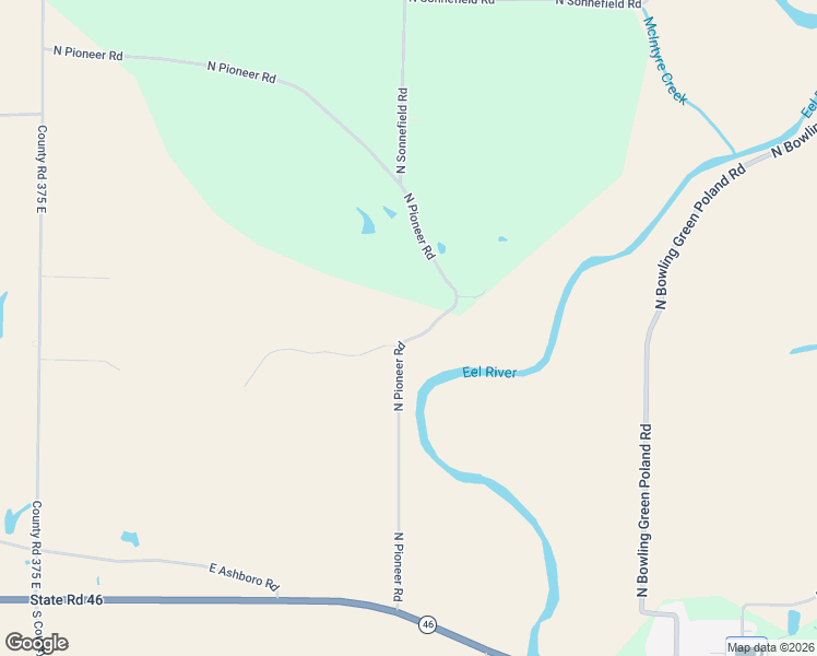 map of restaurants, bars, coffee shops, grocery stores, and more near 517 North Pioneer Road in Center Point