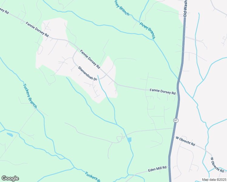 map of restaurants, bars, coffee shops, grocery stores, and more near 867 Fannie Dorsey Road in Sykesville