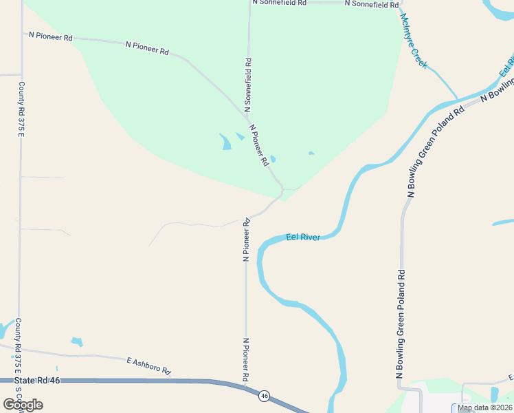 map of restaurants, bars, coffee shops, grocery stores, and more near 517 North Pioneer Road in Center Point