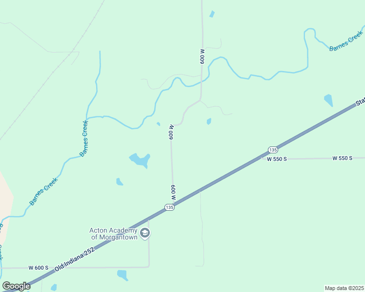 map of restaurants, bars, coffee shops, grocery stores, and more near 5487 600 West in Trafalgar