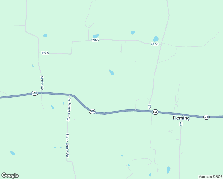 map of restaurants, bars, coffee shops, grocery stores, and more near 13153 Ohio 550 in Fleming