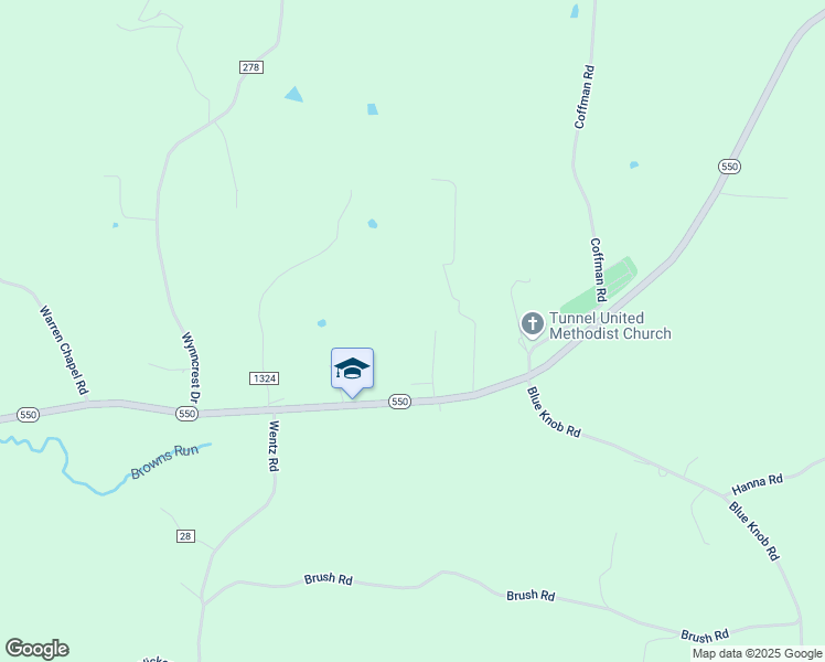 map of restaurants, bars, coffee shops, grocery stores, and more near 100 Warren Heights Drive in Marietta
