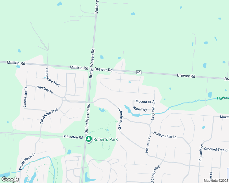 map of restaurants, bars, coffee shops, grocery stores, and more near 6817 Lady Abigail Drive in Mason