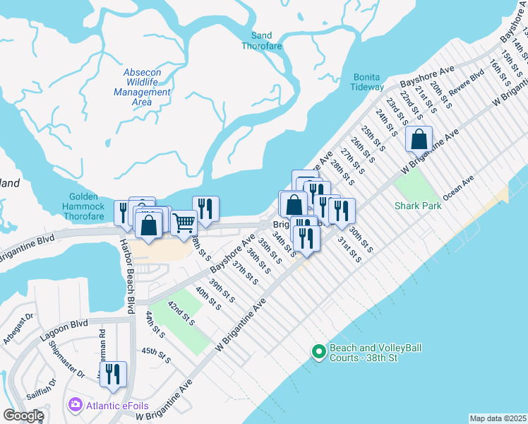 3307 Bayshore Avenue, Brigantine NJ Walk Score