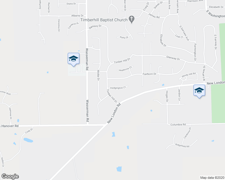 map of restaurants, bars, coffee shops, grocery stores, and more near 277 Hedgington Court in Hamilton