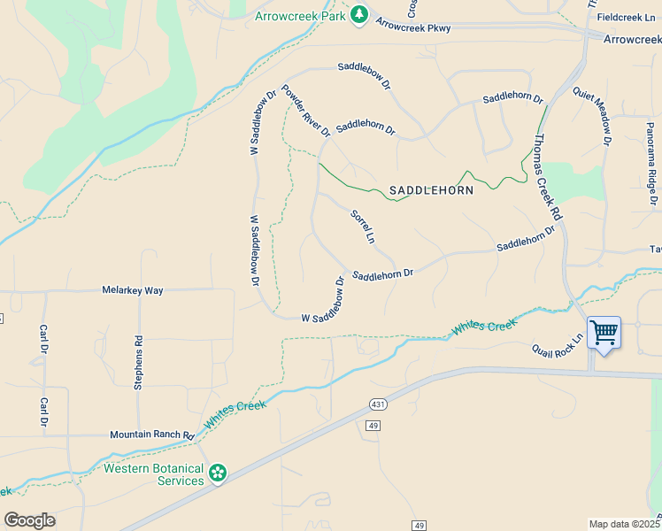 map of restaurants, bars, coffee shops, grocery stores, and more near 4715 South Saddlehorn Drive in Reno