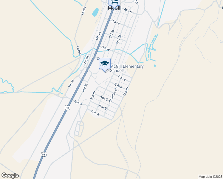 map of restaurants, bars, coffee shops, grocery stores, and more near Avenue D in McGill