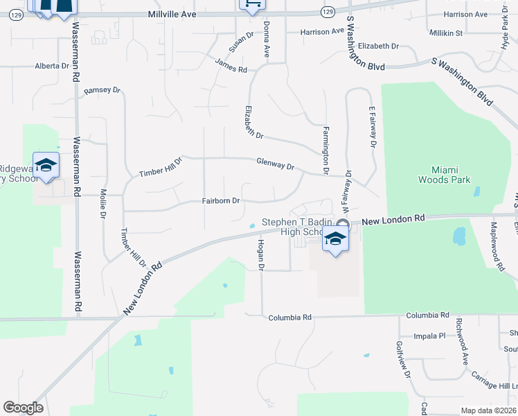 map of restaurants, bars, coffee shops, grocery stores, and more near 3 Flagler Court in Hamilton