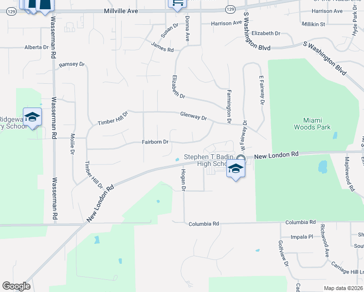 map of restaurants, bars, coffee shops, grocery stores, and more near 3 Flagler Court in Hamilton