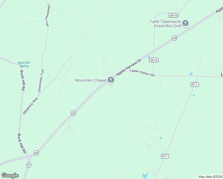 map of restaurants, bars, coffee shops, grocery stores, and more near 86 Leonard Drive in Gerrardstown