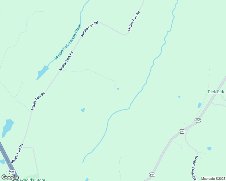map of restaurants, bars, coffee shops, grocery stores, and more near 526 Middle Fork Road in Cross Junction
