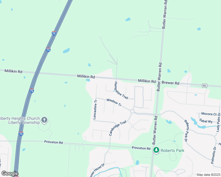 map of restaurants, bars, coffee shops, grocery stores, and more near 8182 Westover Court in Middletown