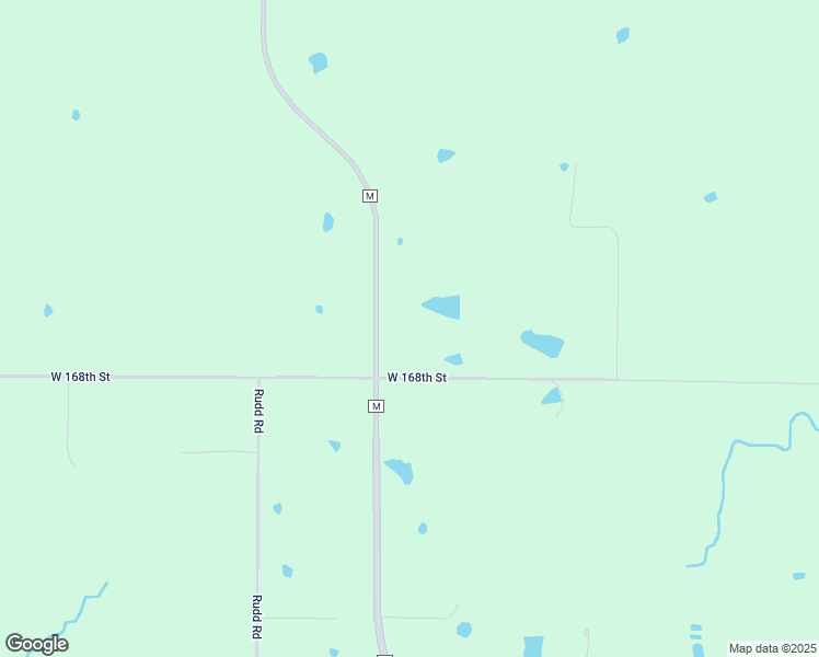 map of restaurants, bars, coffee shops, grocery stores, and more near 16857 Highway M in Lawson