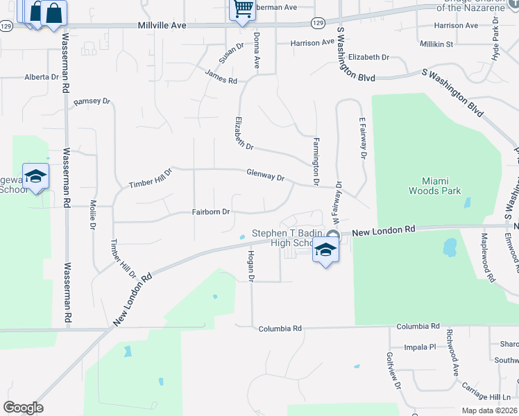 map of restaurants, bars, coffee shops, grocery stores, and more near 3 Flagler Court in Hamilton
