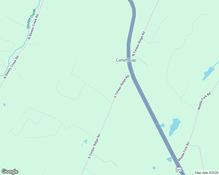 map of restaurants, bars, coffee shops, grocery stores, and more near 1881 South Timber Ridge Road in Cross Junction