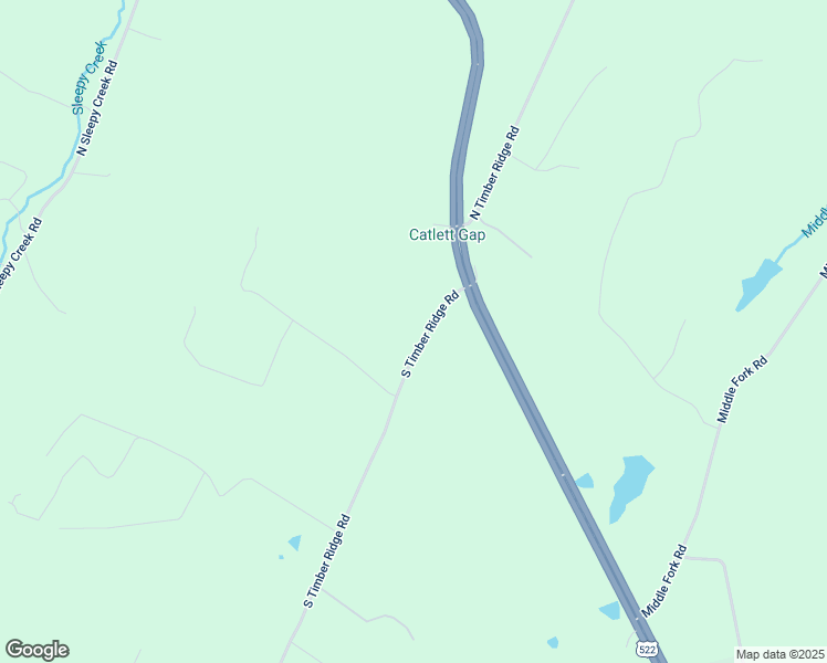 map of restaurants, bars, coffee shops, grocery stores, and more near 1881 South Timber Ridge Road in Cross Junction