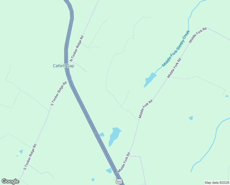 map of restaurants, bars, coffee shops, grocery stores, and more near 200-214 Sleepywoods Road in Cross Junction