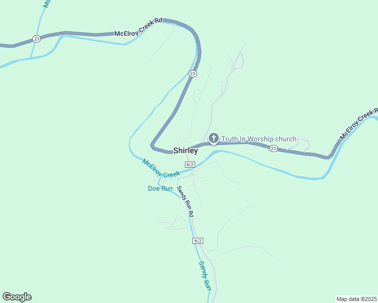 map of restaurants, bars, coffee shops, grocery stores, and more near in Shirley