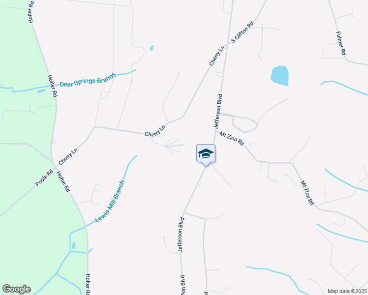 map of restaurants, bars, coffee shops, grocery stores, and more near 4410 Holter Court in Jefferson