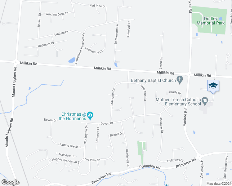 map of restaurants, bars, coffee shops, grocery stores, and more near 6778 Severn Place in Butler County