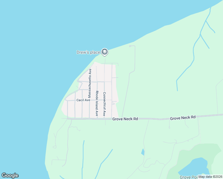 map of restaurants, bars, coffee shops, grocery stores, and more near Ohio Avenue in Earleville