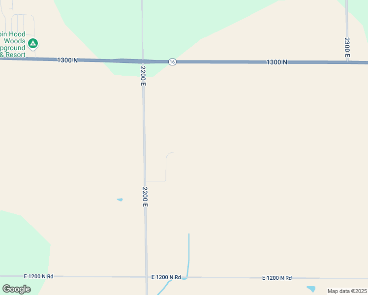 map of restaurants, bars, coffee shops, grocery stores, and more near 16 Green Acres Street in Shelbyville