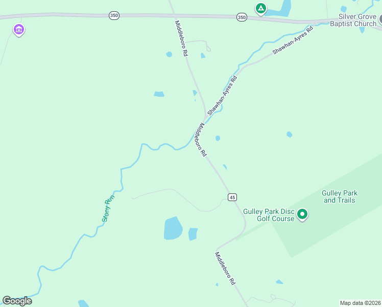 map of restaurants, bars, coffee shops, grocery stores, and more near 1961 Middleboro Road in Clarksville