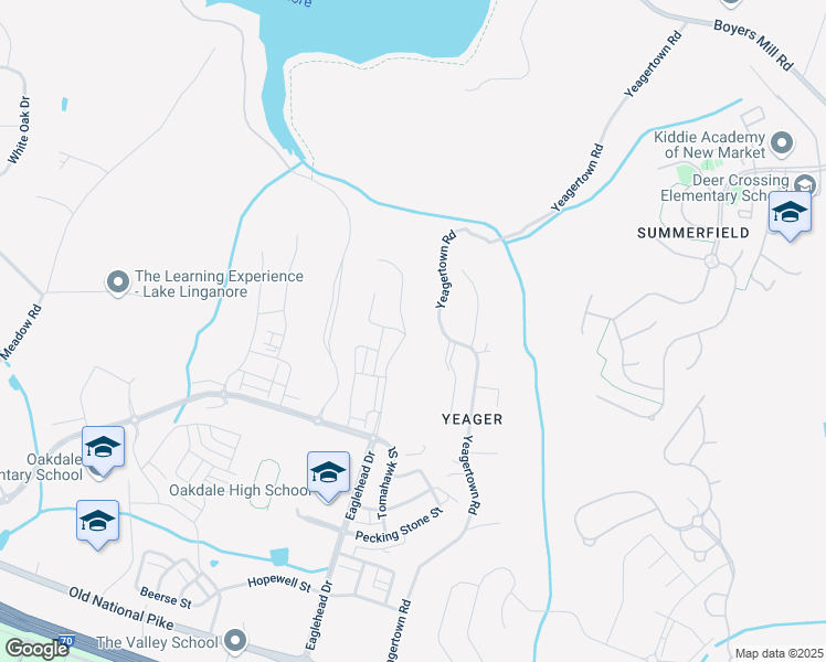 map of restaurants, bars, coffee shops, grocery stores, and more near 6079 Fallfish Court in New Market
