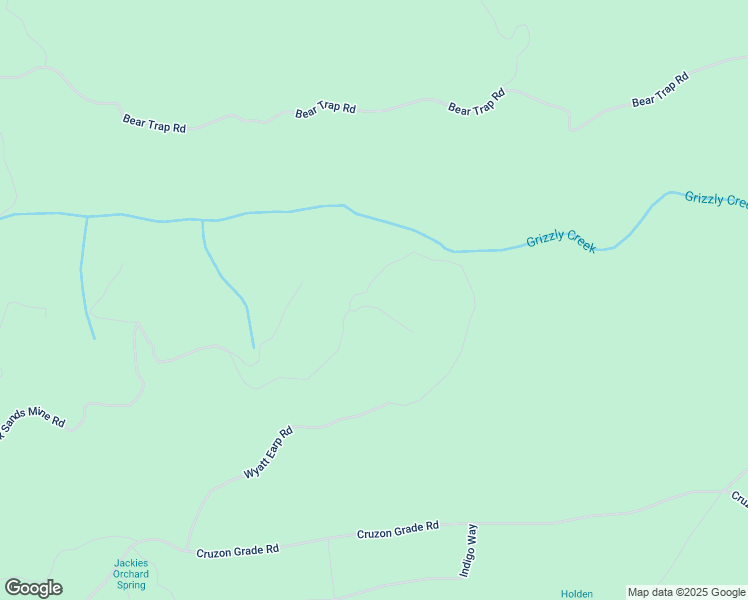 map of restaurants, bars, coffee shops, grocery stores, and more near 16600 Holiday Way in Nevada City
