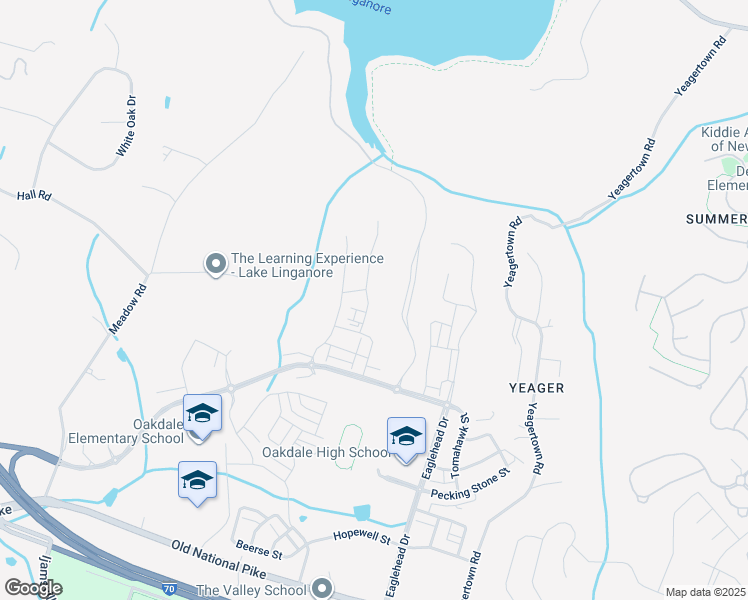 map of restaurants, bars, coffee shops, grocery stores, and more near 6135 Stonecat Court in Frederick