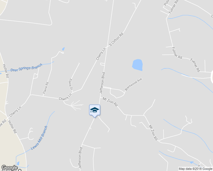 map of restaurants, bars, coffee shops, grocery stores, and more near 6011 Jefferson Boulevard in Frederick