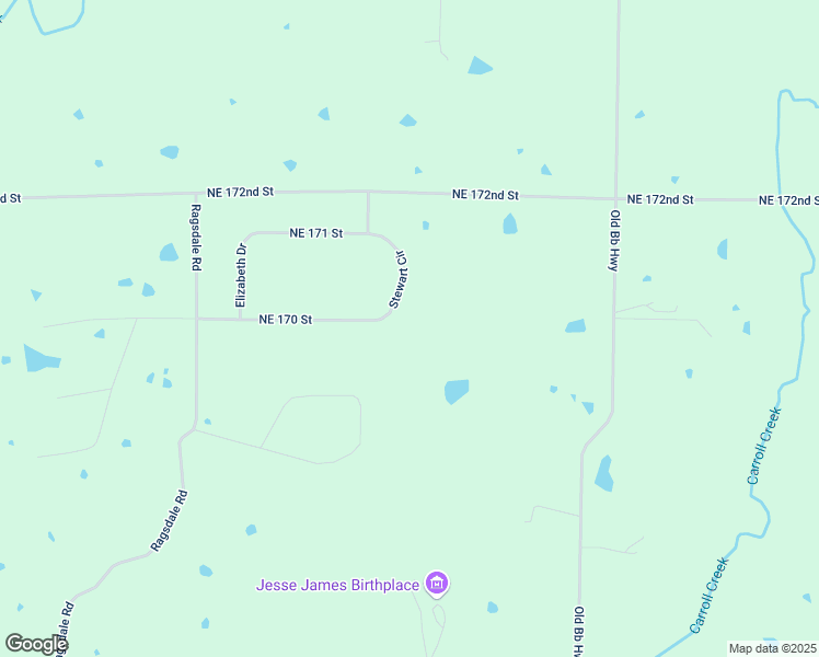 map of restaurants, bars, coffee shops, grocery stores, and more near 16921 Stewart Circle in Kearney