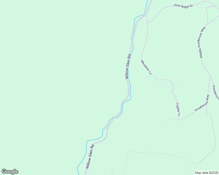 map of restaurants, bars, coffee shops, grocery stores, and more near 14818 Willow Glen Road in Yuba County