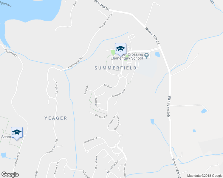map of restaurants, bars, coffee shops, grocery stores, and more near 10675 Finn Drive in New Market