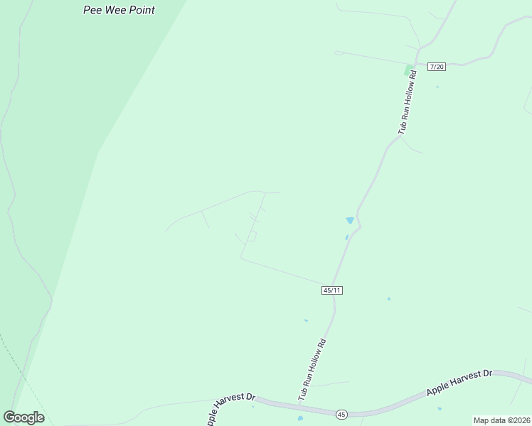 map of restaurants, bars, coffee shops, grocery stores, and more near 458 Peewee Lane in Hedgesville