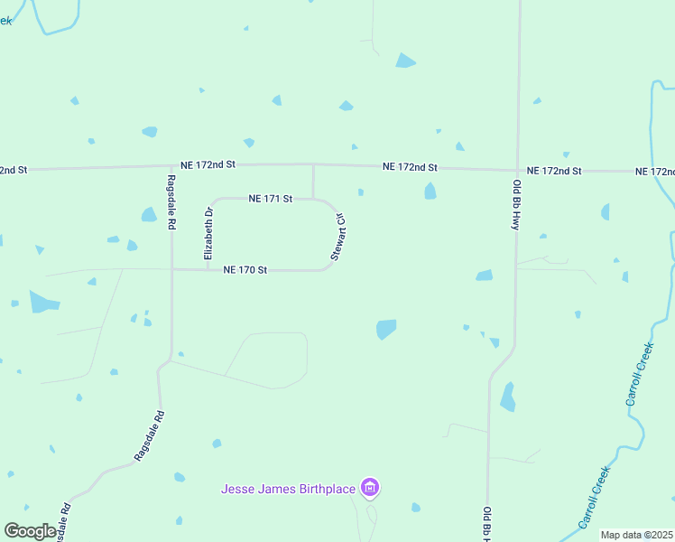 map of restaurants, bars, coffee shops, grocery stores, and more near 16921 Stewart Circle in Kearney