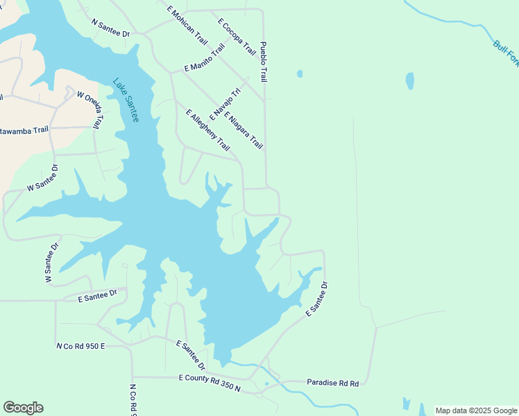 map of restaurants, bars, coffee shops, grocery stores, and more near 847 Southeast Ontario Trail in Greensburg