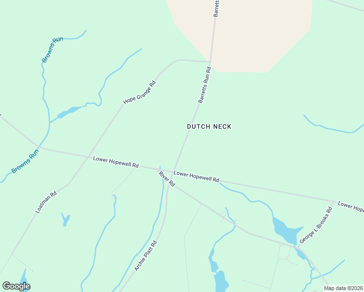 map of restaurants, bars, coffee shops, grocery stores, and more near 25 Barretts Run Road in Bridgeton