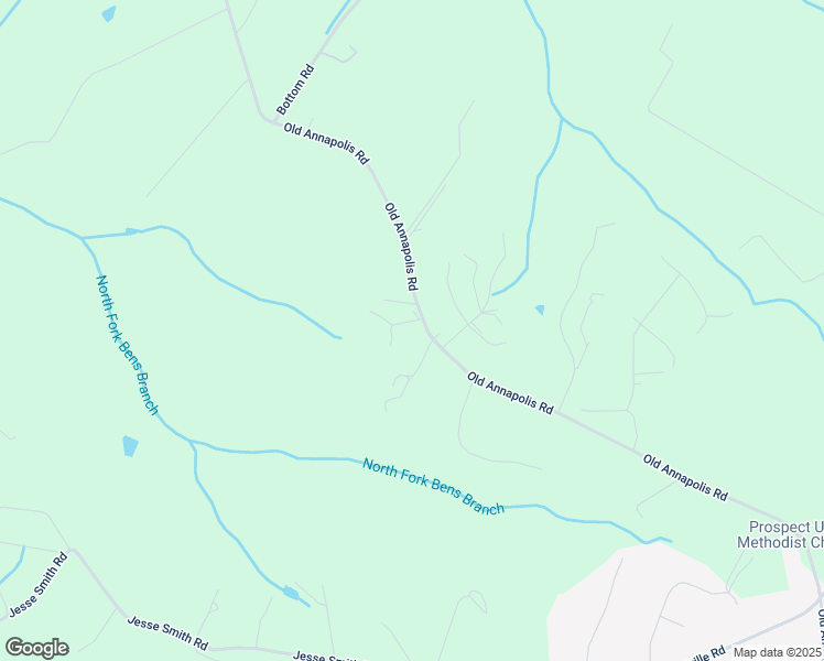 map of restaurants, bars, coffee shops, grocery stores, and more near 13335 Old Annapolis Road in Mount Airy