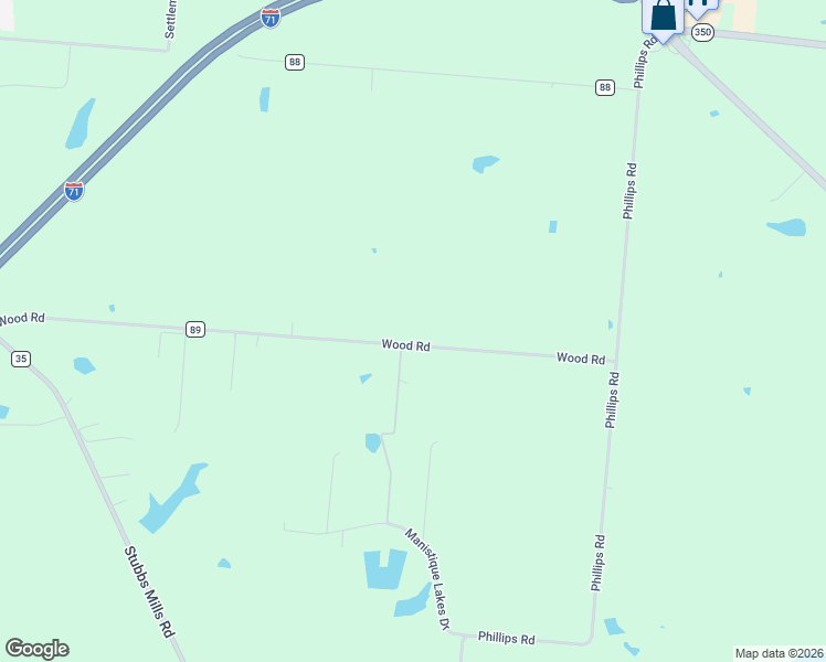 map of restaurants, bars, coffee shops, grocery stores, and more near 2511 Township Highway 89 in Lebanon