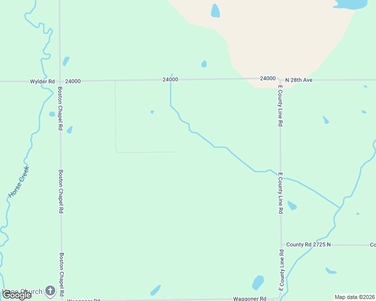 map of restaurants, bars, coffee shops, grocery stores, and more near 23065 Wylder Road in Waggoner