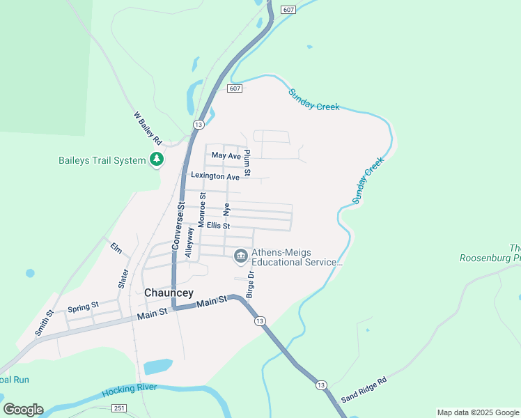 map of restaurants, bars, coffee shops, grocery stores, and more near 52 Mill Street in Millfield